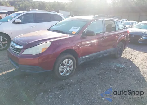 2011 Subaru Outback 2.5I from USA, damaged, VIN 4S4BRBAC8B3341775